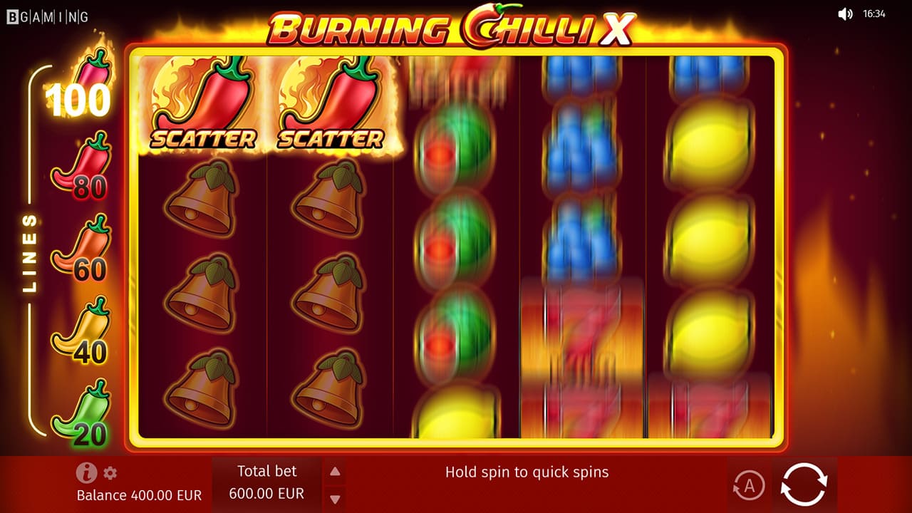 Populárny slot Burning Chill X Populárny slot Burning Chill X