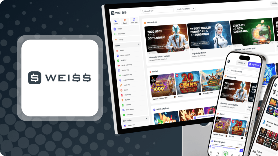Weiss Bet kasíno s bonusom 30 roztočení zadarmo
