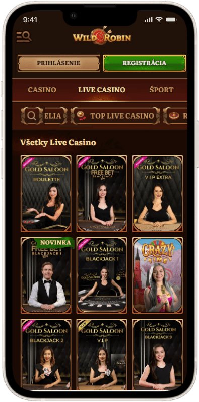 WildRobin Live Casino WildRobin Live Casino